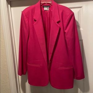 pink blazer jacket